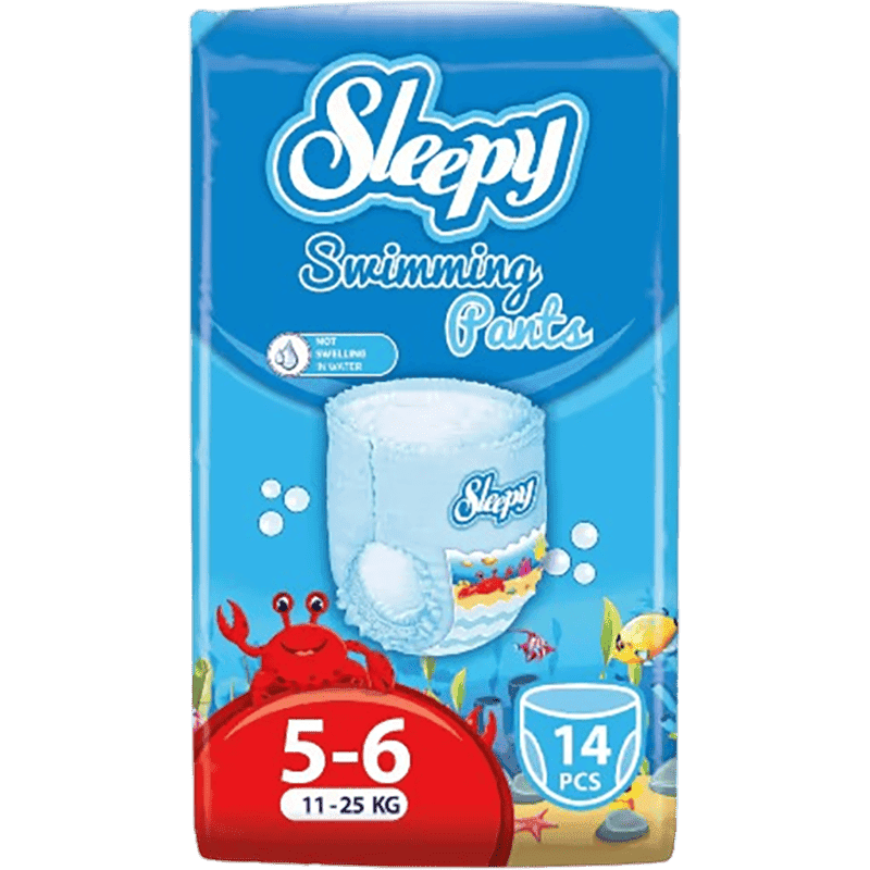 Sleepy-5-6 üzmək üçün bezlər, 11-25 kq 14 əd