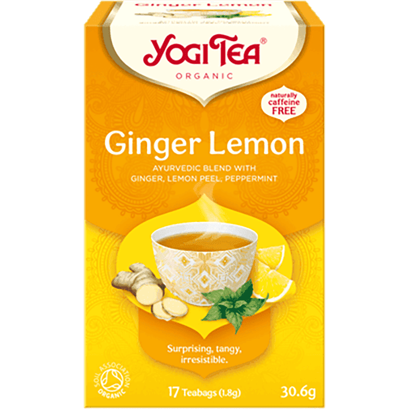 Yogi Tea Zəncəfil, limon 17 əd