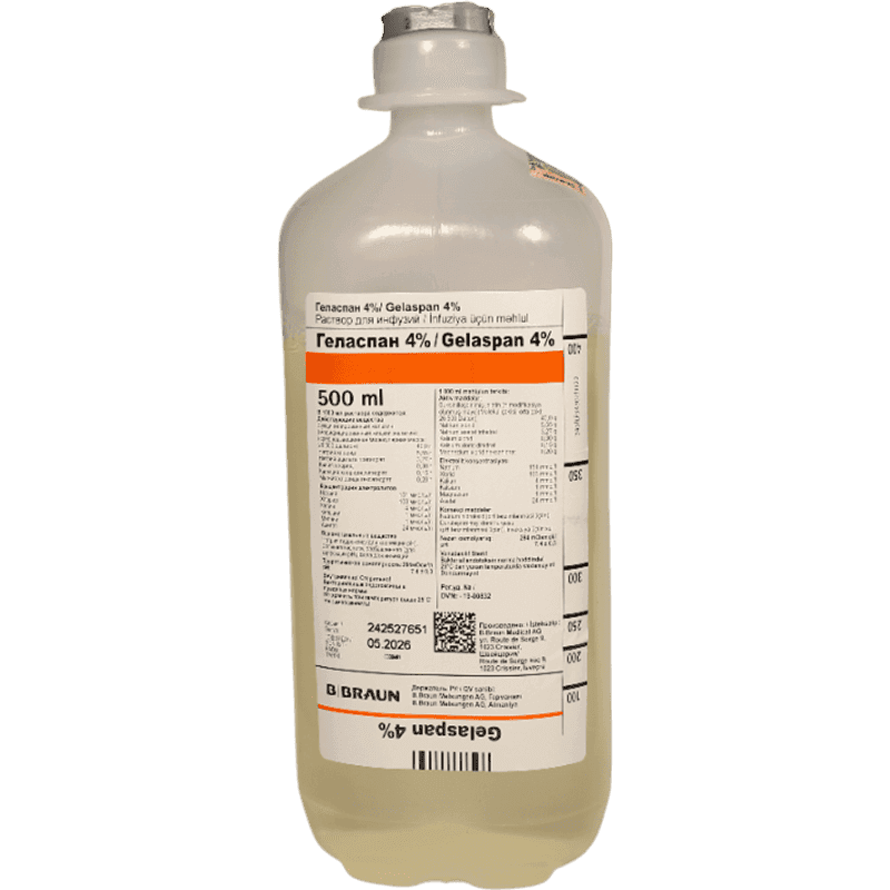 Helaspan 4% 500 ml 1 əd