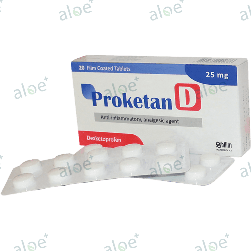 Proketan D 25 mg. 20 əd.