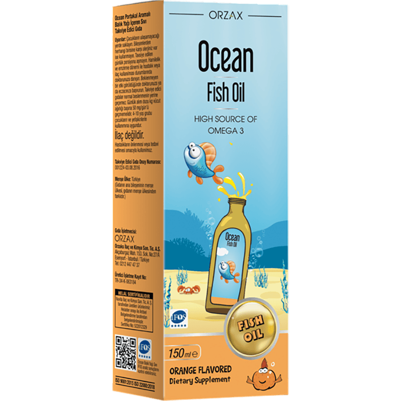 Ocean balıq yağı 150 ml