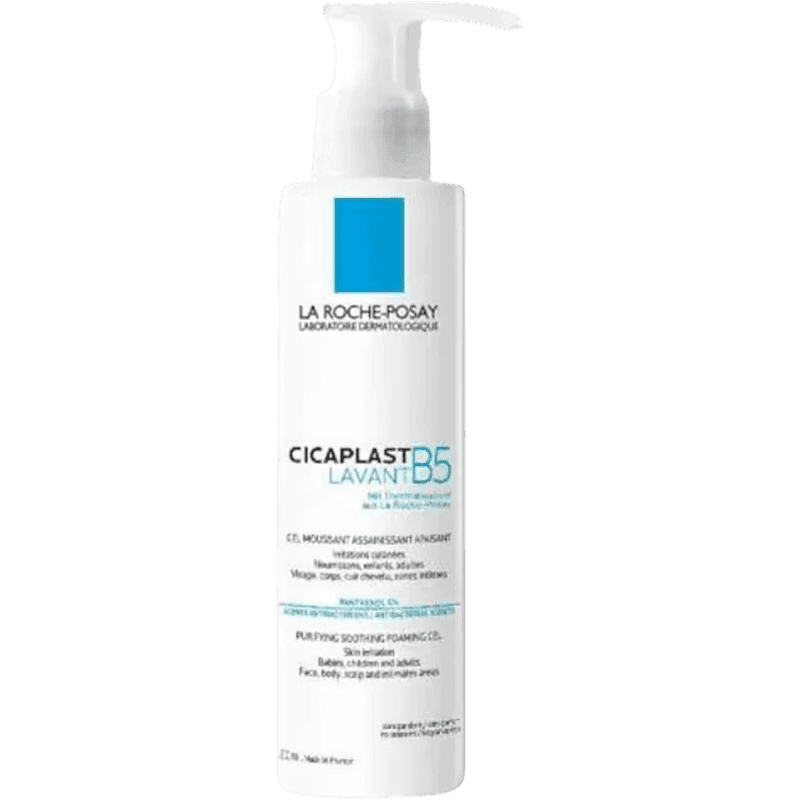 La Roche-Posay Cicaplast Lavant B5 Təmizləyici gel quruluq səbəbiylə qıcıqlanmaya meyilli həssas dəri üçün 200ml