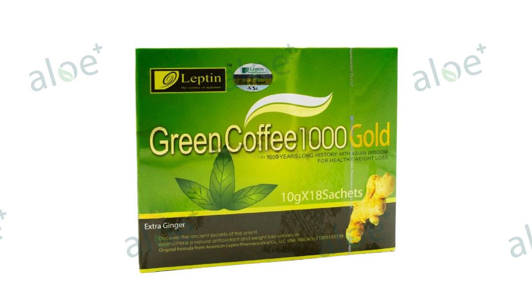Green Coffee 1000 gold 10 q, 18 əd
