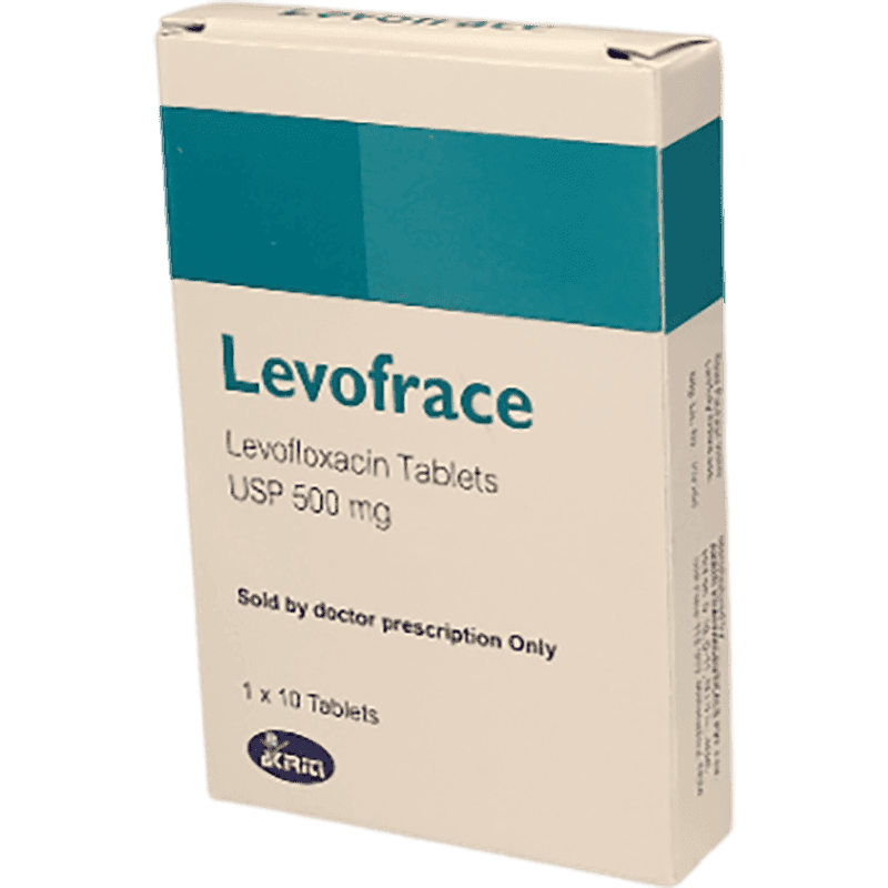 Levofrace 500 mq 10 əd