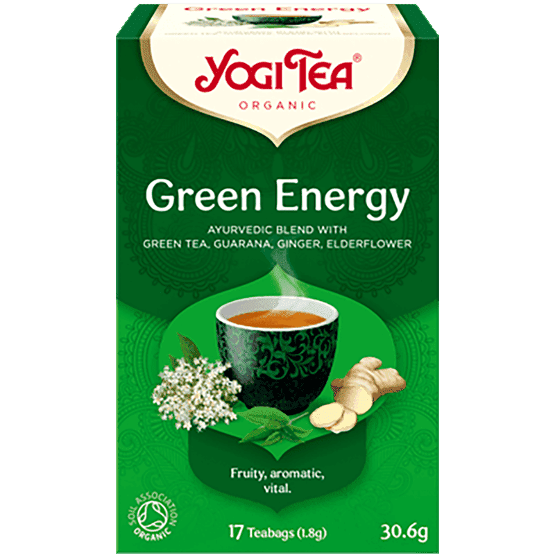 Yogi Tea Yaşıl Təbii enerji 17 əd