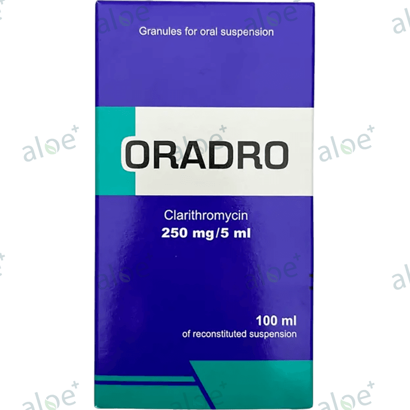 Oradro 250 mq/5 ml 100 ml