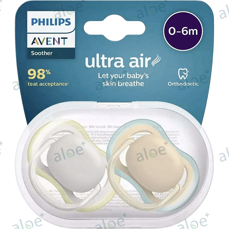 Avent 085/15 Ultra Havalı əmzik 0-6 ay, 2 əd