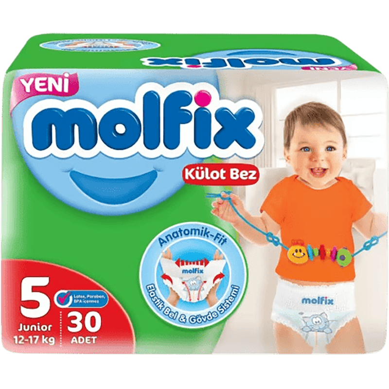 Molfix-5 Junior bez-tuman, 12-17 kq 30 əd