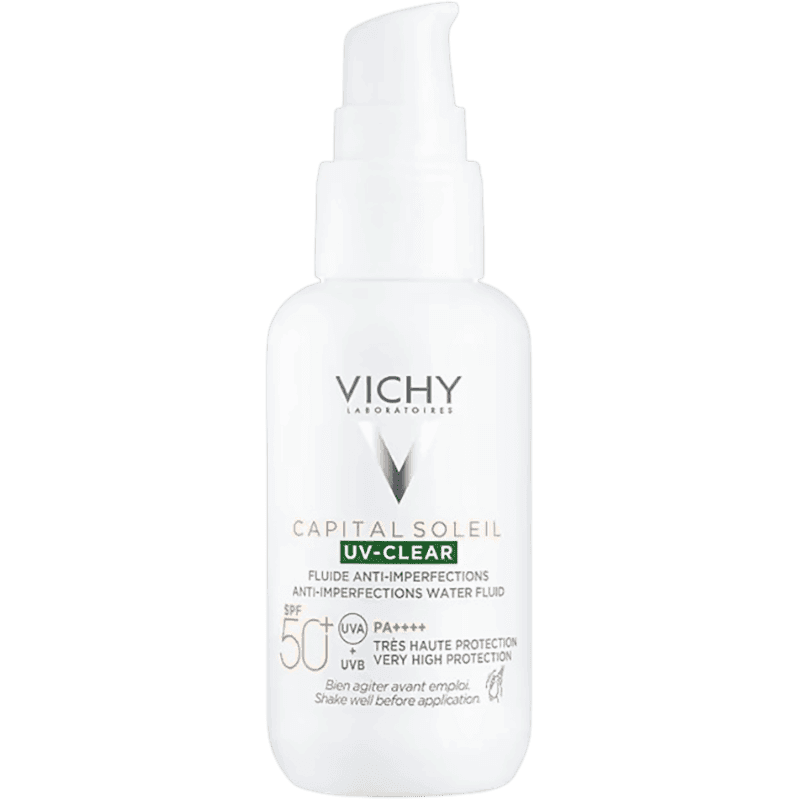 Vichy Capital Sızanağa meyyli dərilər üçün günəşdən qoruyucu fluid SPF50+, 40 ml