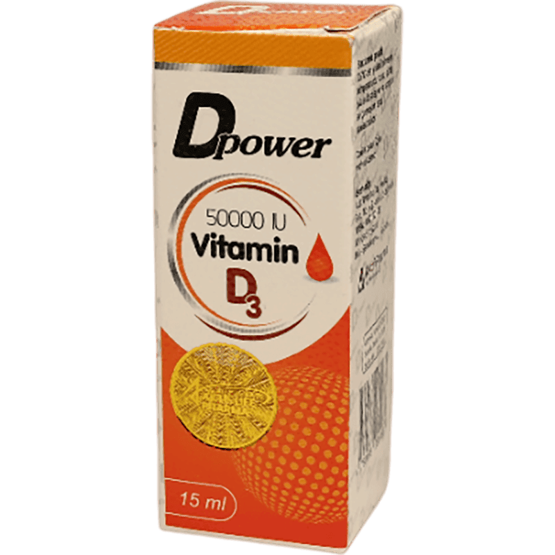 D-power 50,000 Uİ 15 ml