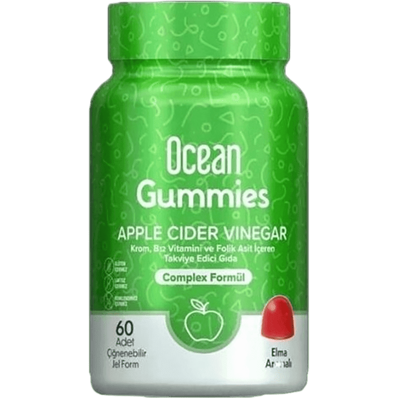 Ocena Gummies Apple jele formasında, 60 əd