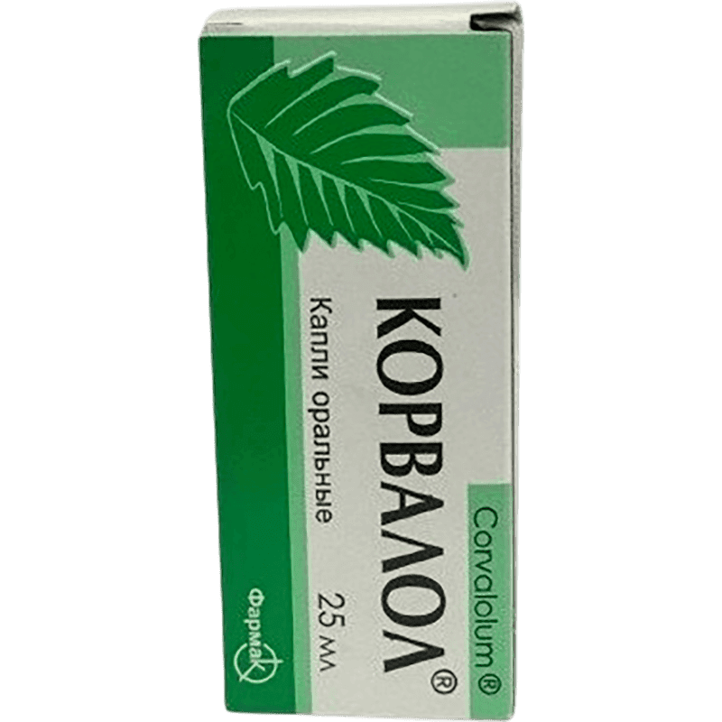 Qutuda Corvalol 25 ml 1 əd.