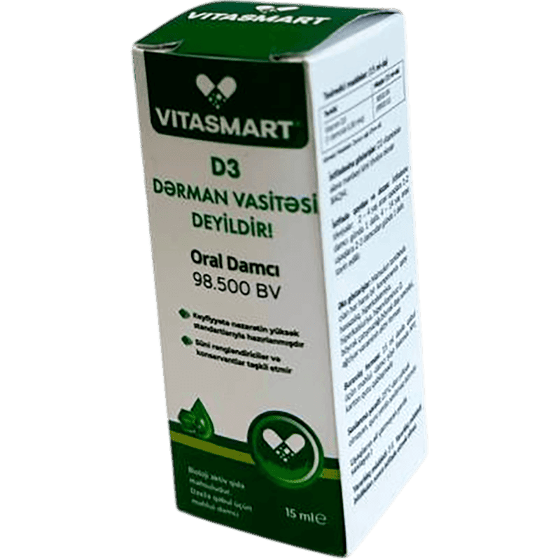 Vitasmart D3 50.000 ME 15 ml