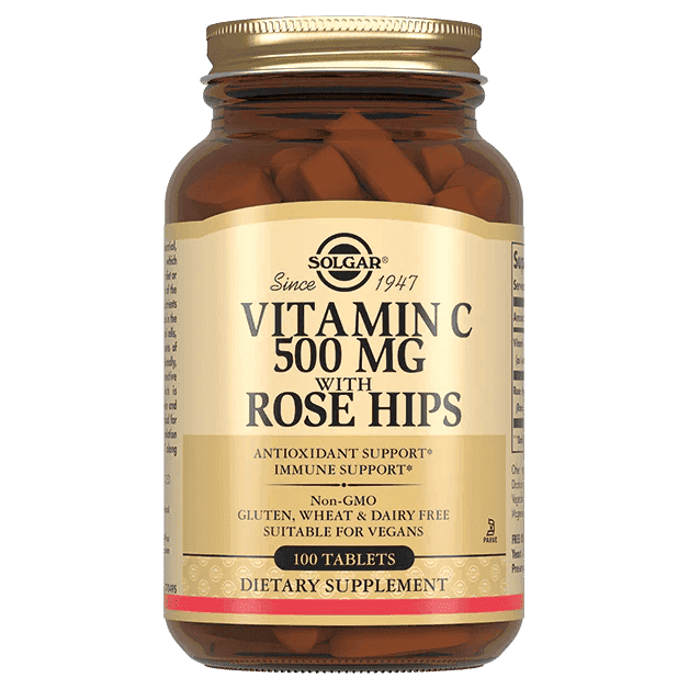 Solgar Vitamin C və itburnu, 100 əd