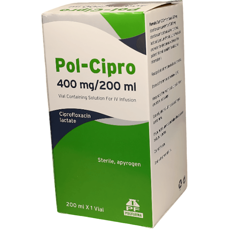 Pol-cipro 400 mq/200 ml