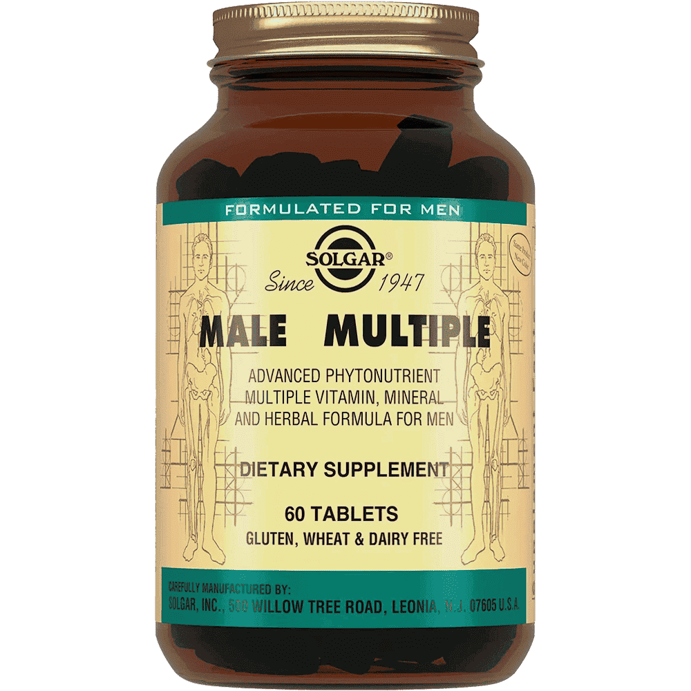 Solgar Kişilər üçün multivitamin və mineral kompleksi, 60 əd