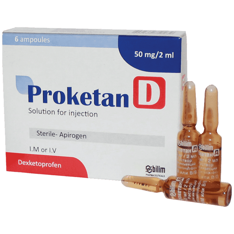 Proketan D 50 mq /2 ml 6 əd.