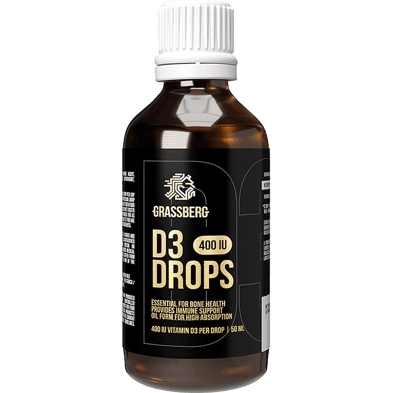 Qrassberg Vitamin D3 400 ME 50 ml