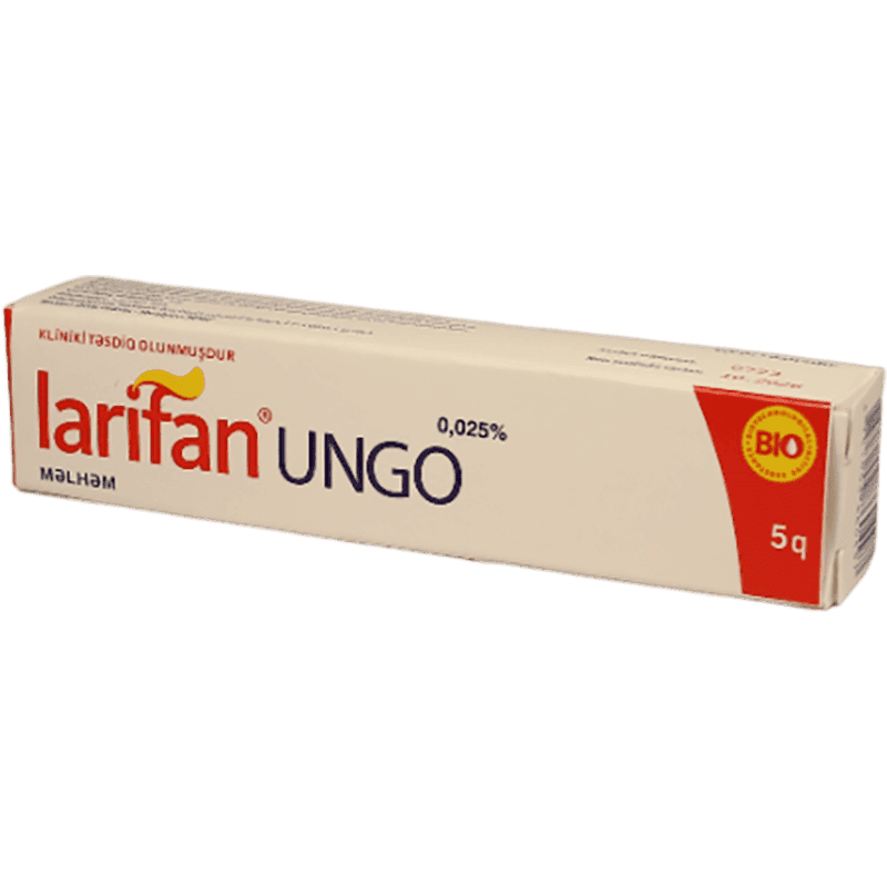 Larifan ungo 0,025% 5 q 1 əd