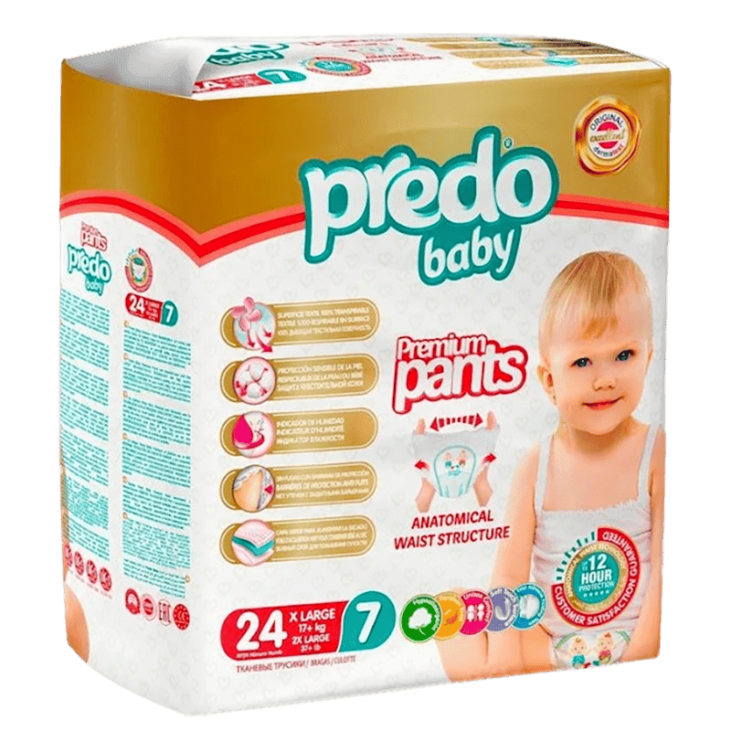 Predo-7 Baby bez-tuman, 17+ kq, 24 əd