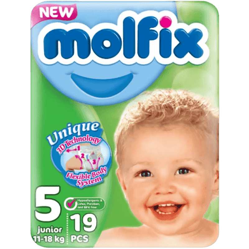 Molfix-5 bezlər, 19 əd