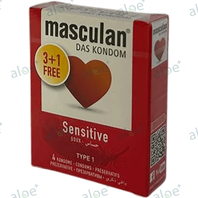 Masculan sensitive 3+1 qoruyucu, 4 əd