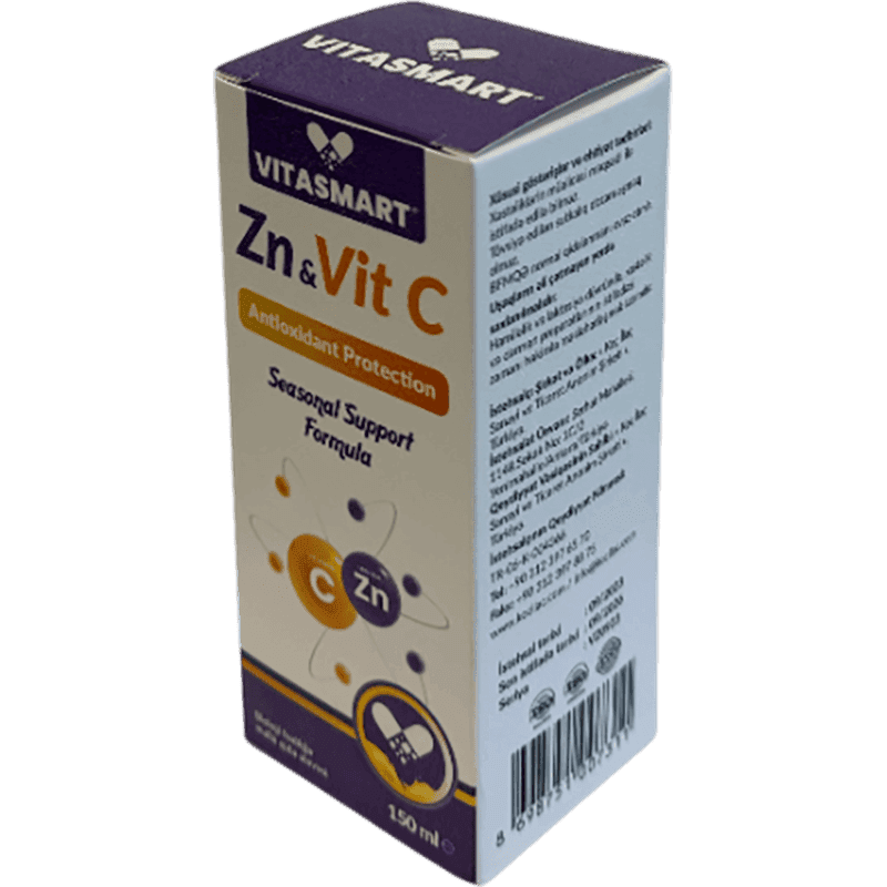 Vitasmart Sink və Vitamin C 150 ml