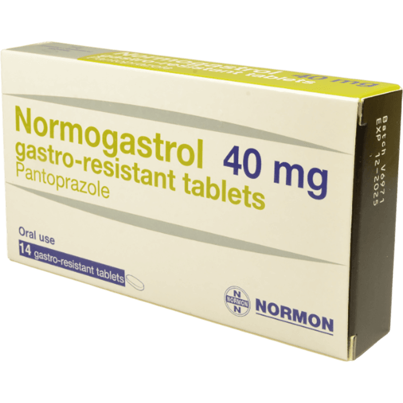Normogastrol 40 mg. 14 əd.