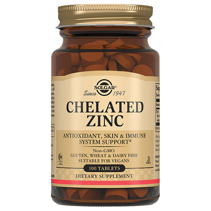 Solgar Chelated Zinc, 100 əd