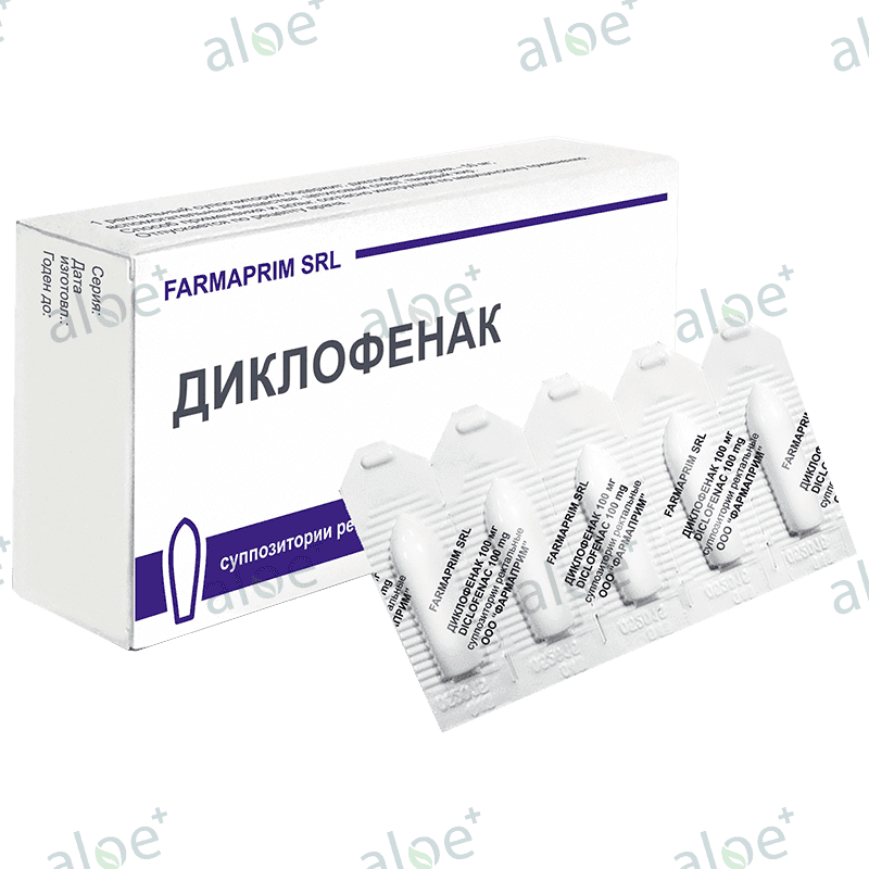 Diclofenac 100 mg. 10 əd.
