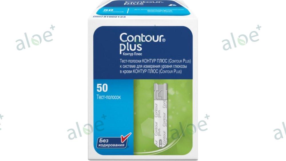"Contour plus" qlükometr + 2 qlükometr üçün strip 50 əd