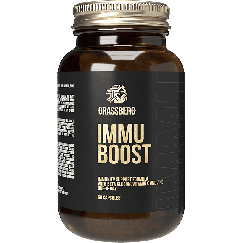 Grassberg Immunity Boost Vitamin-minerallı complex 60 əd