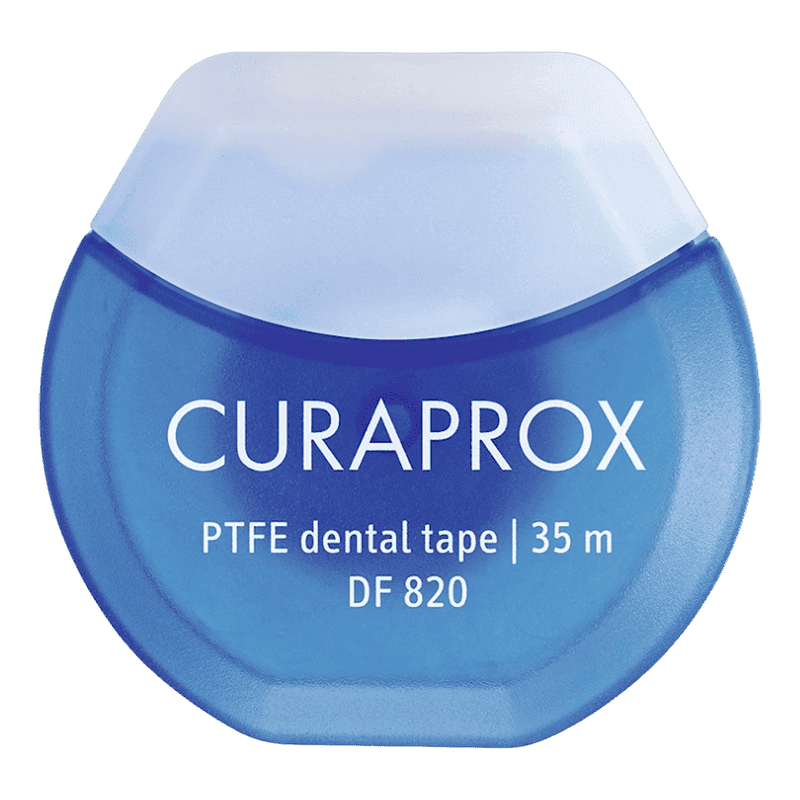 Diş ipləri Curaprox DF 820 PTFE“slide” 