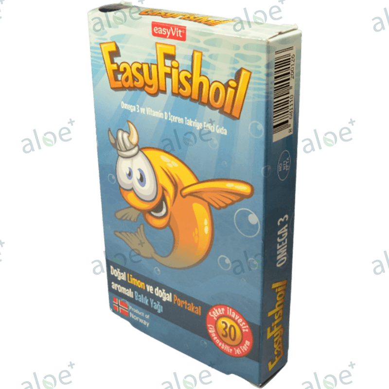 Easy fish oil Omega 3 və Vitamin D 30 əd.