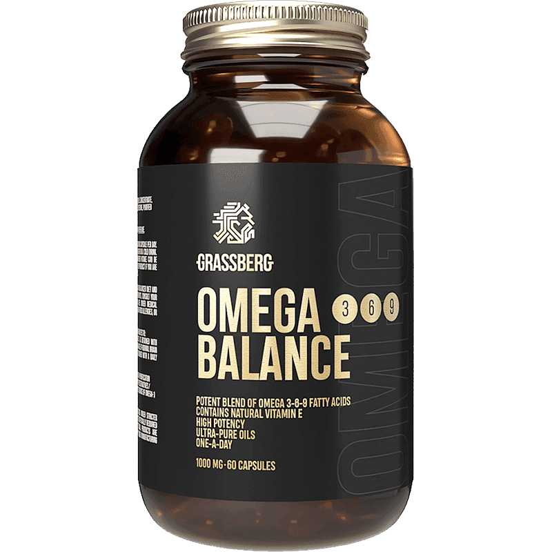 Grassberg Omega 3-6-9, 60 əd