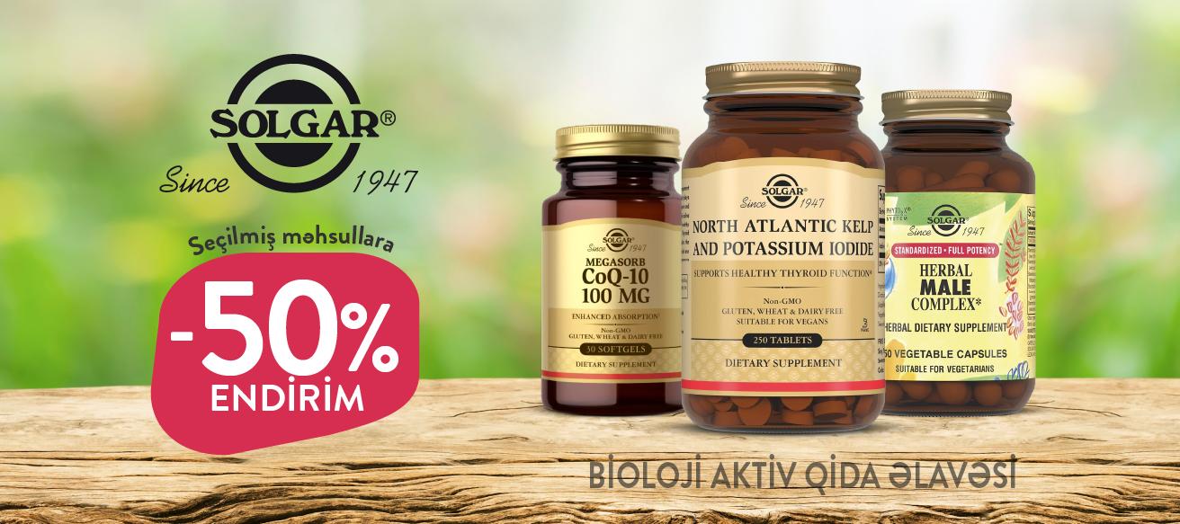 50% solgar 50% solgar