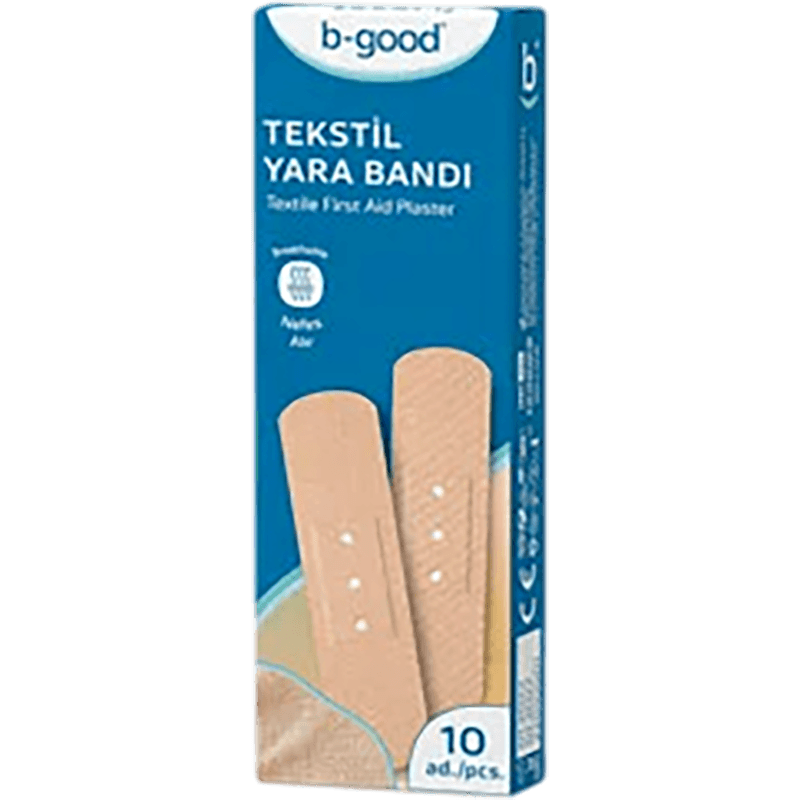 Parçalı yara bandı 19x72 mm ilk yardım yamağı 10 əd