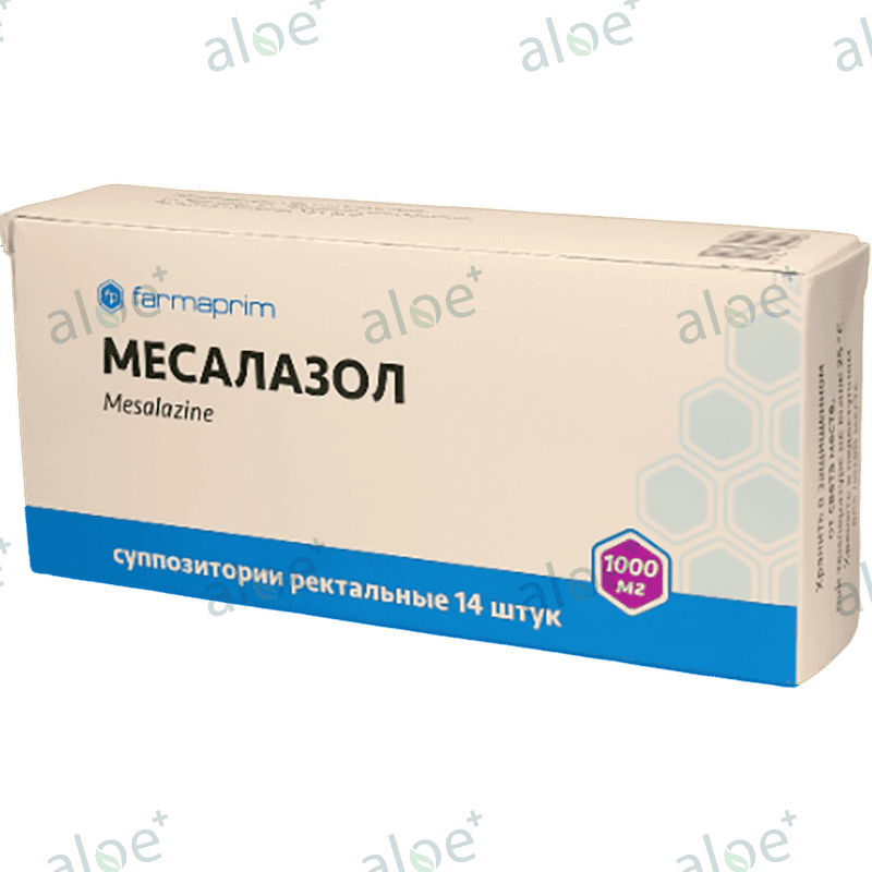 Mesalazine 1000 mq 14 əd
