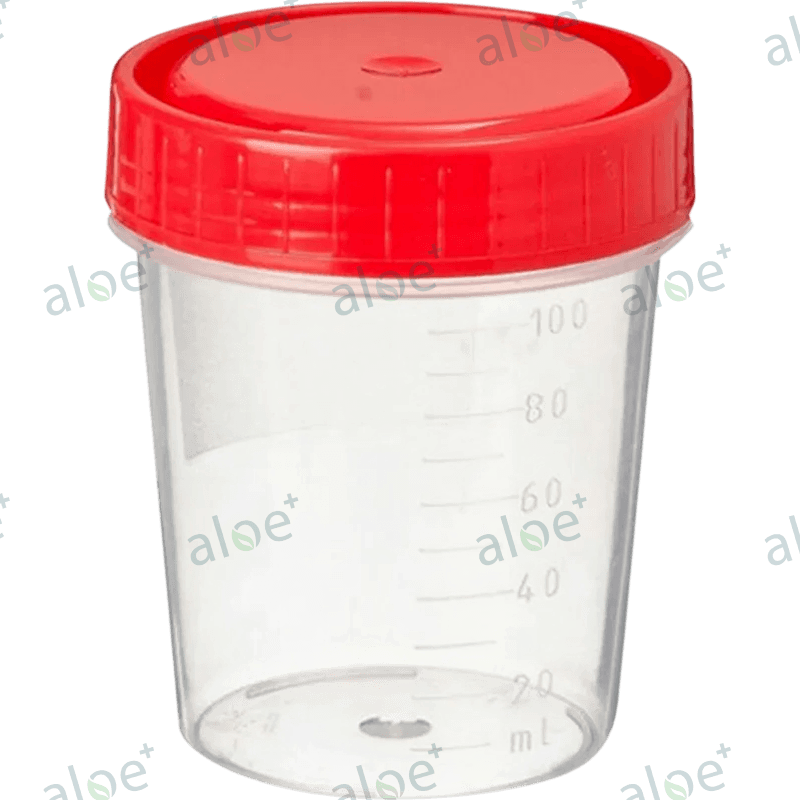 Analiz üçün qab, qırmızı